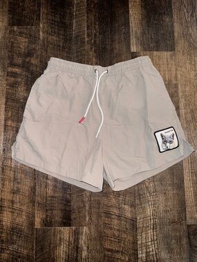 Goorin Bros Mens Size S Gray Silver Fox Shorts Lightweight Stretch Casual Shorts